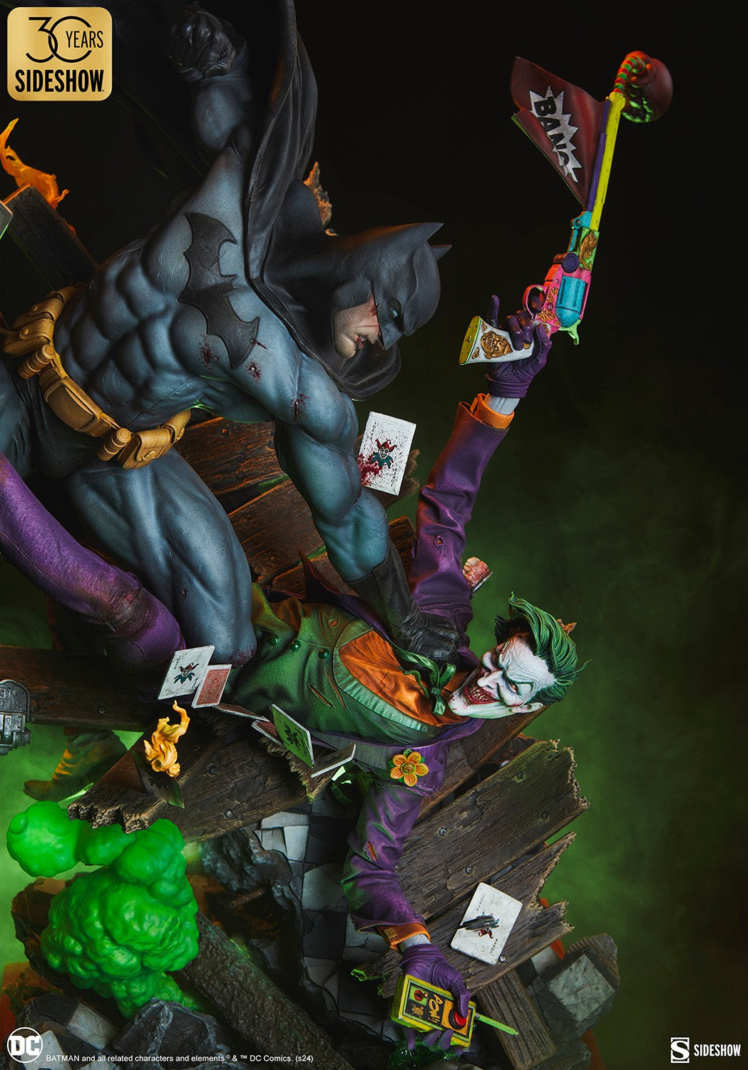 BATMAN VS THE JOKER: ETERNAL ENEMIES Premium Format™ Figure by Sideshow Collectibles