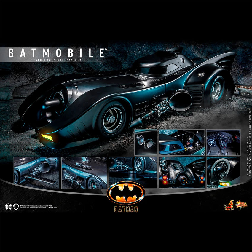 DC Comics Batman Car With Figure - Toys & Collectibles, Color: Black