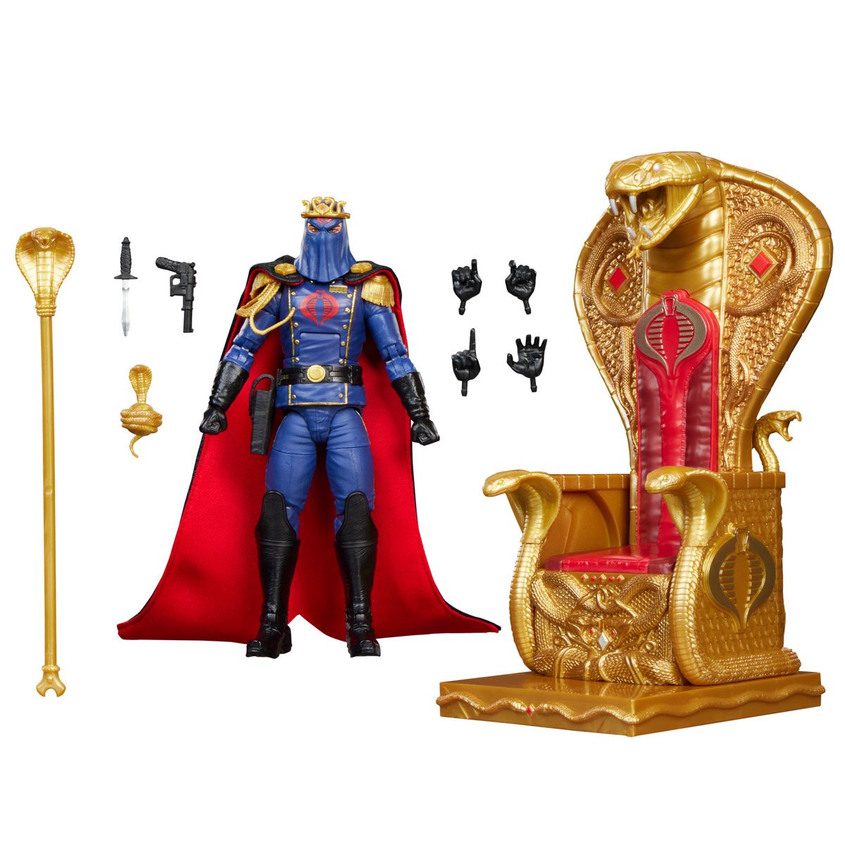 G.I. Joe Classified Series Deluxe Cobra Commander in Dress Uniform Action Figure