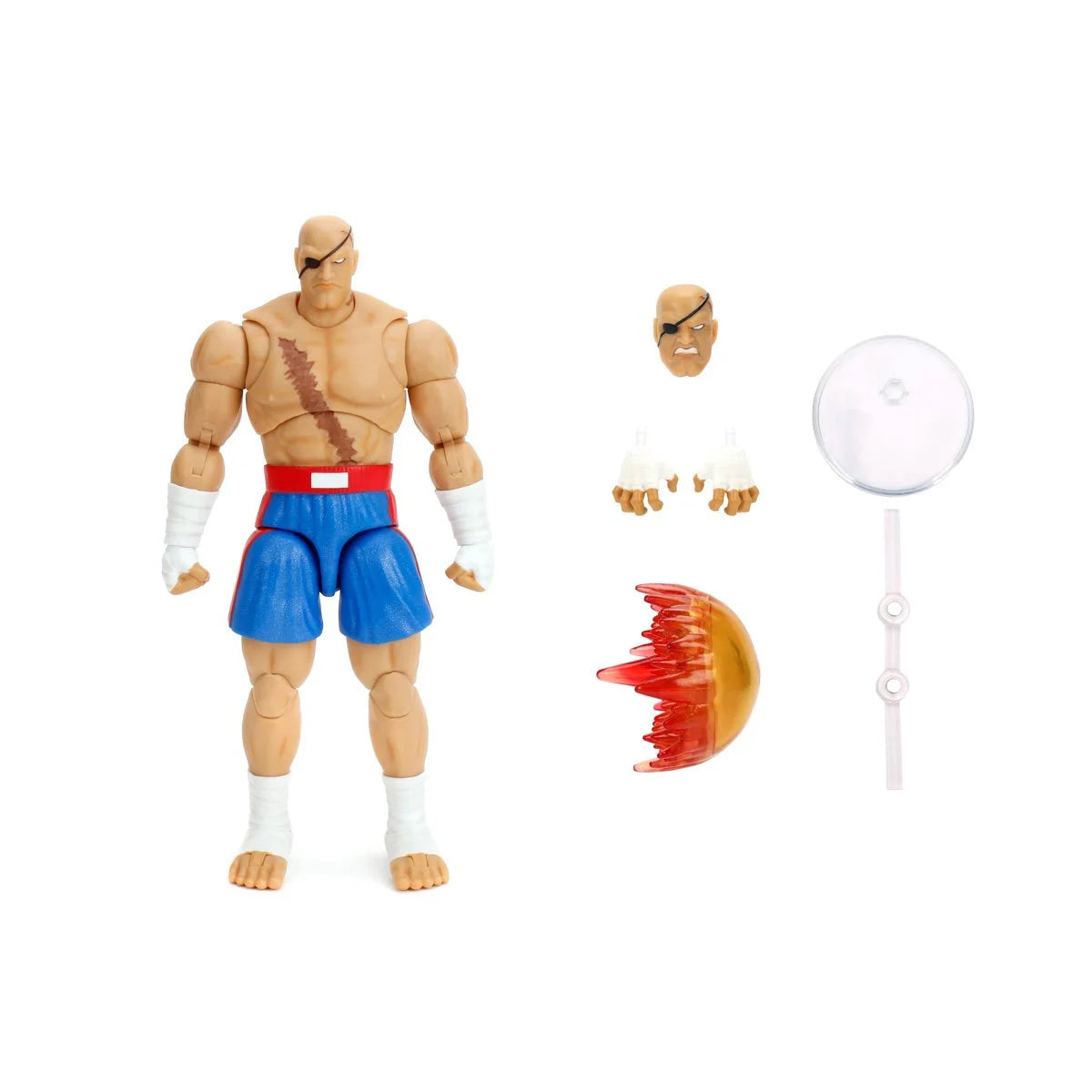 Ultra Street Fighter II Sagat Deluxe Action Figure