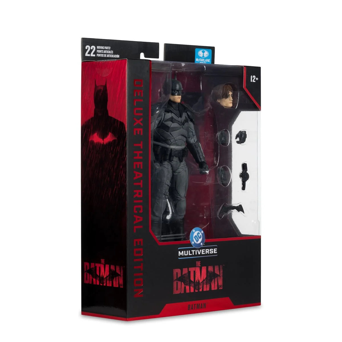 DC Multiverse Deluxe Theatrical Edition Wave 5 The Batman 2022 Batman Action Figure By Mcfarlane