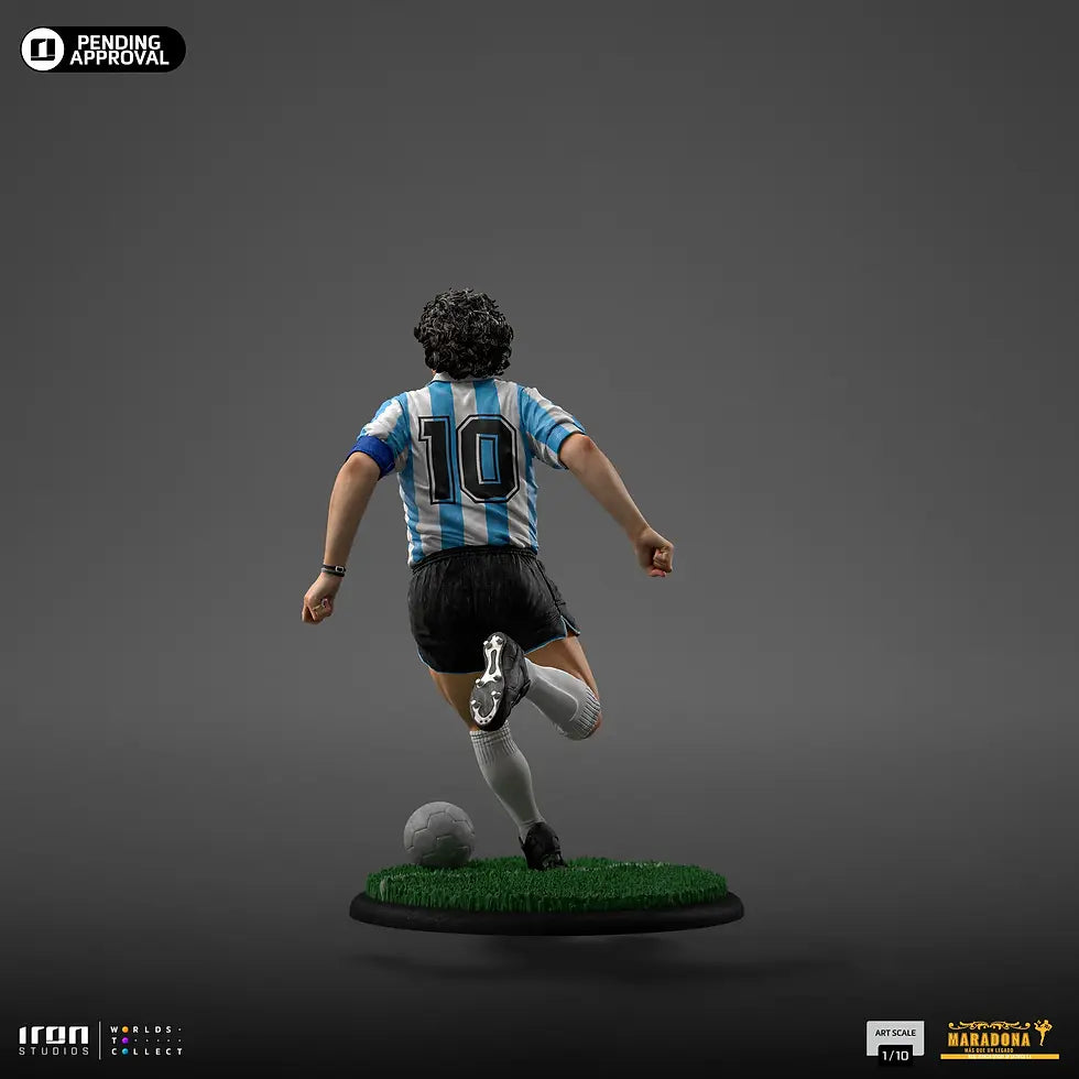 Diego Maradona (Argentina Version) 1/10 Statue by Iron Studios