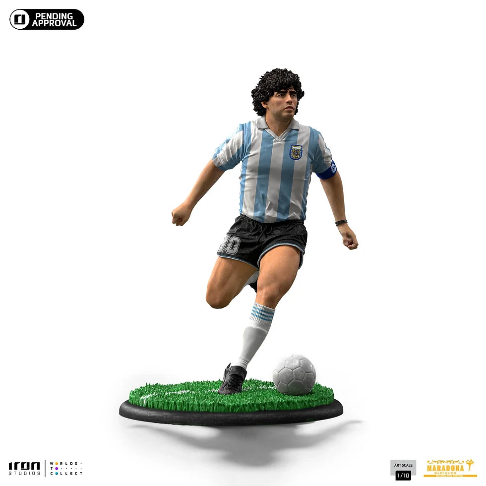 Diego Maradona (Argentina Version) 1/10 Statue by Iron Studios