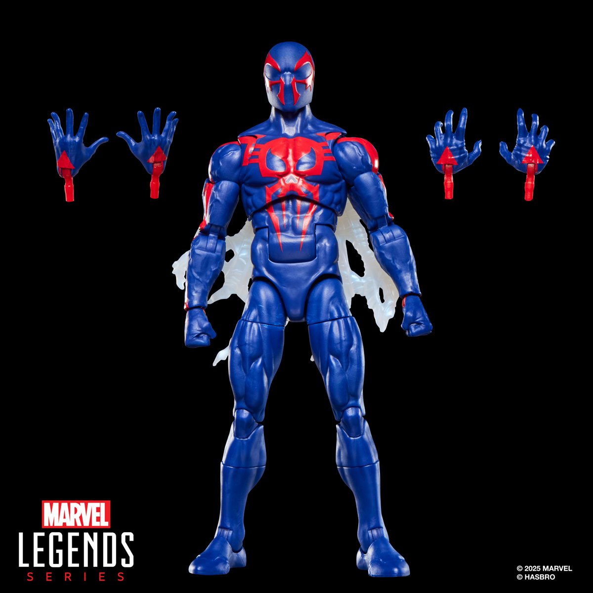Spider-Man Marvel Legends Retro Cardback Spider-Man 2099 Action Figure