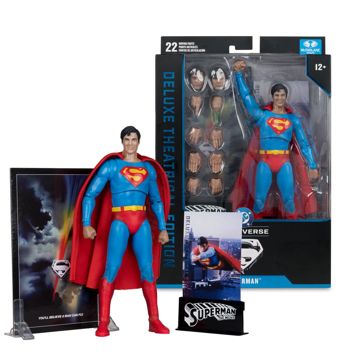 Superman: The Movie 1978 Superman Deluxe Theatrical Edition Action Figure