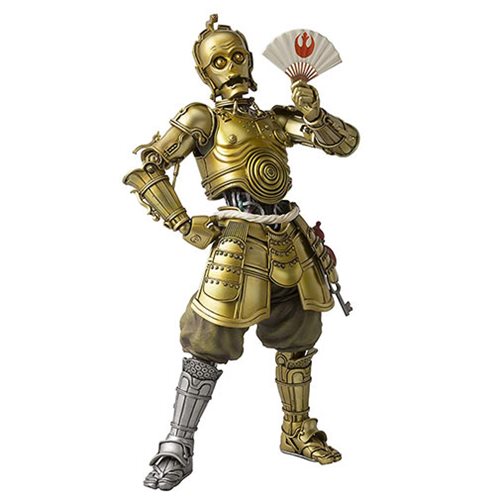 Meisho Manga Realization - Star Wars C-3PO Honyaku Karakuri Action Figure By Bandai