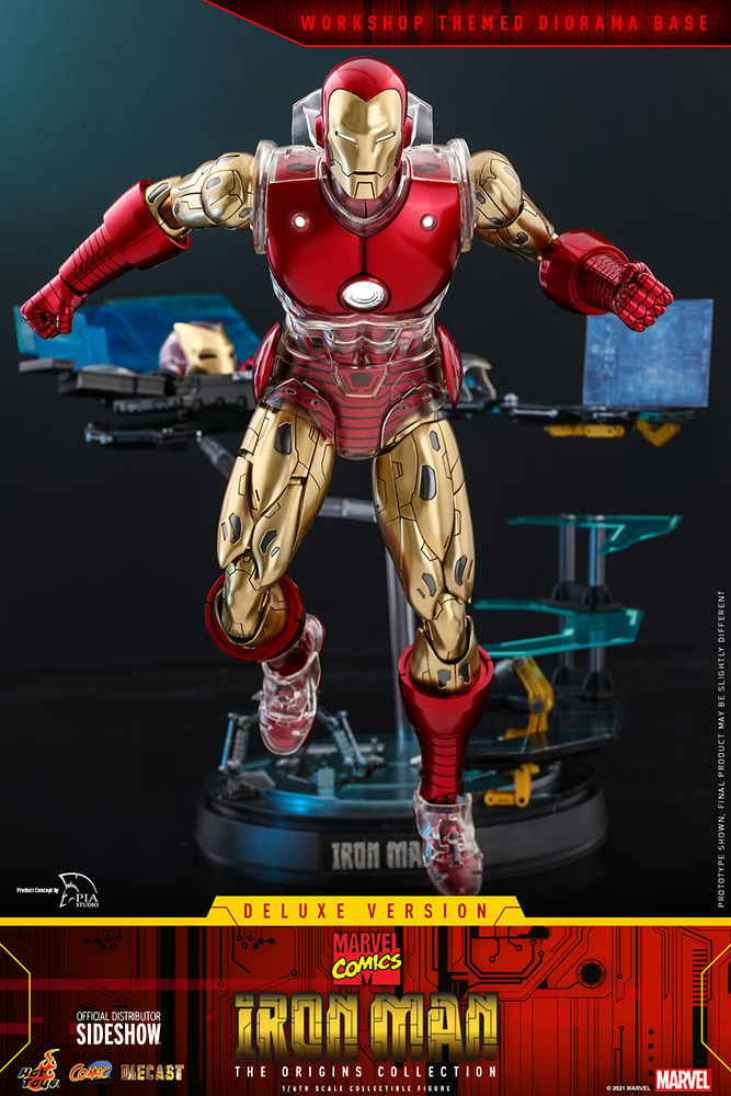 Iron Man The Origins Deluxe Figure By Hot Toys