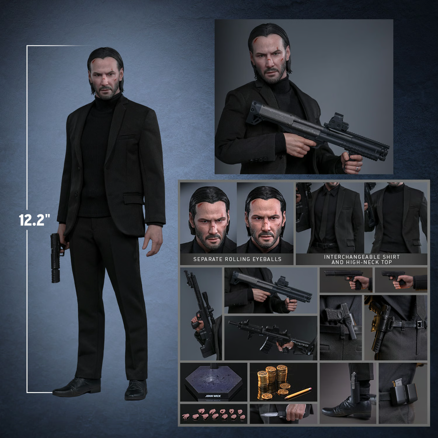 John Wick Sixth Scale Figure by Hot Toys