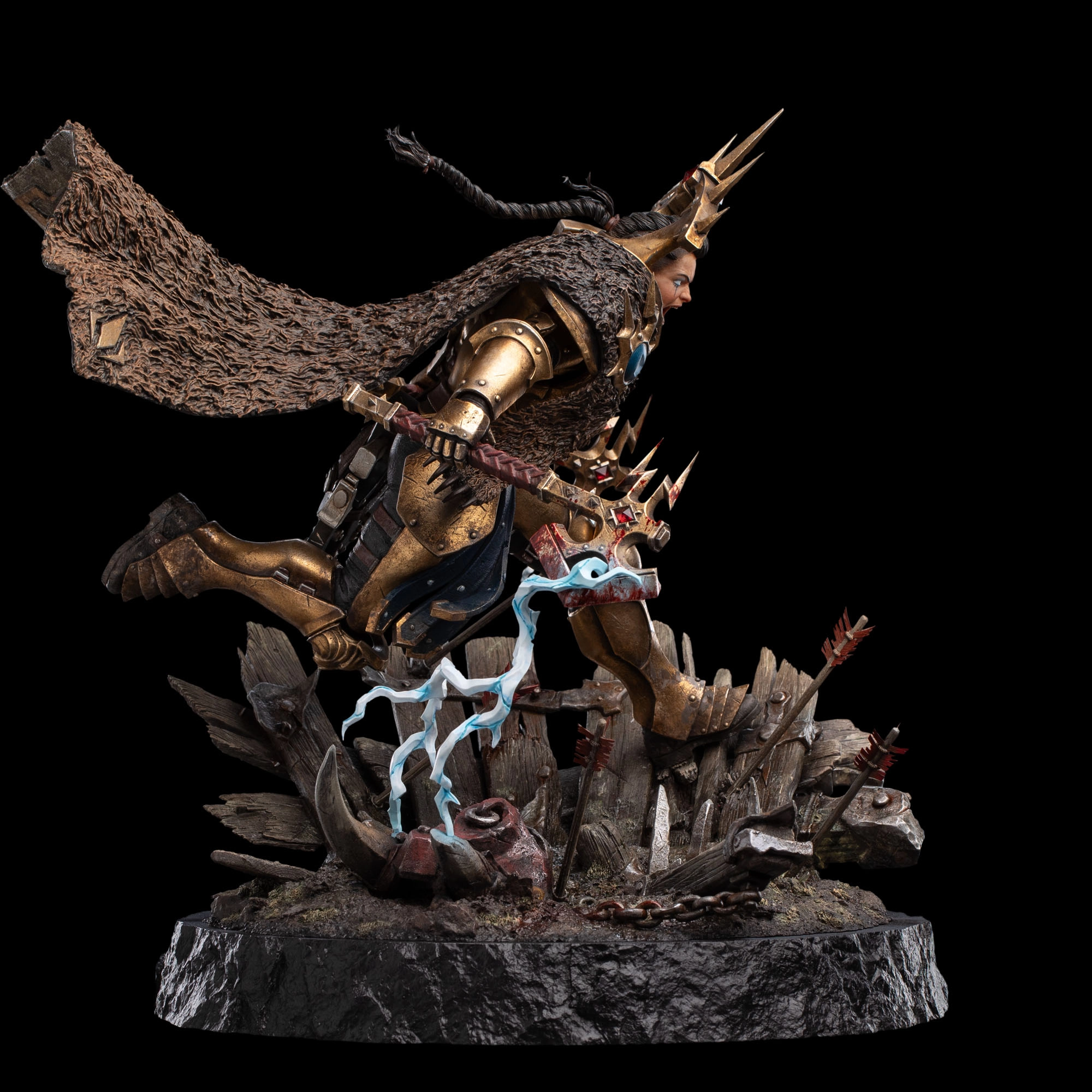 Warhammer Age of Sigmar Neave Blacktalon The God-King's Assassin Statue by Weta