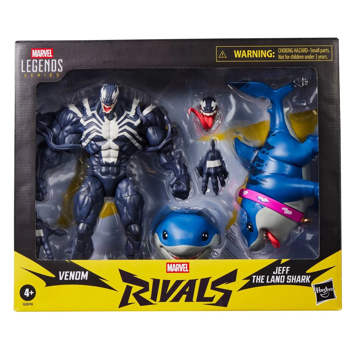Marvel Legends Marvel Rivals Venom & Jeff the Land Shark
