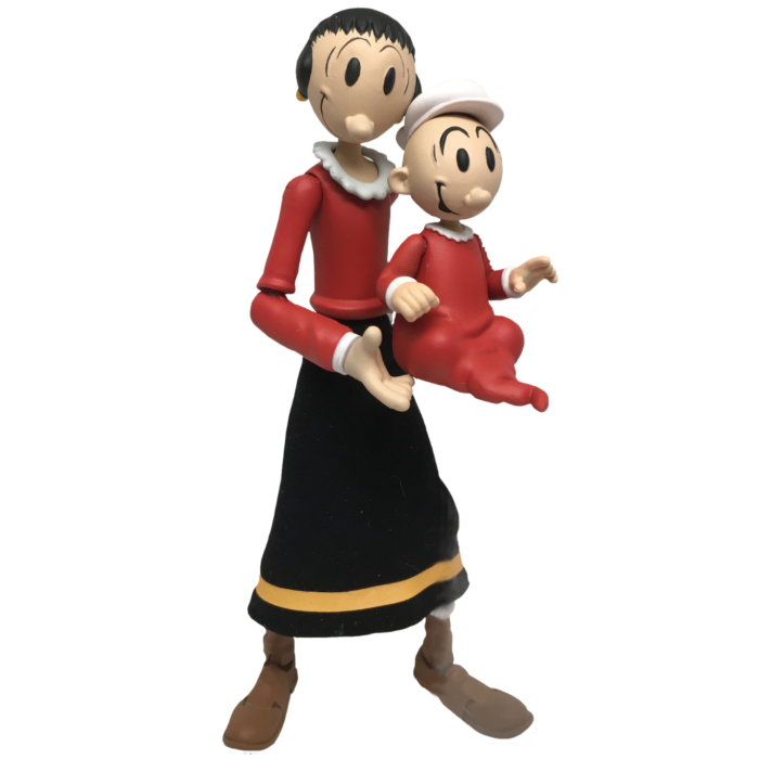 Popeye Classics Olive Oyl Action Figure By Boss Fight Studio