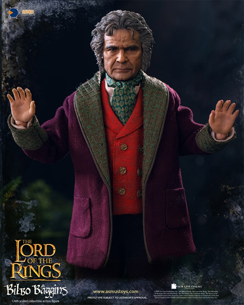 Asmus Toys The Lord Of The Rings Bilbo Baggins 1/6 Action Figure