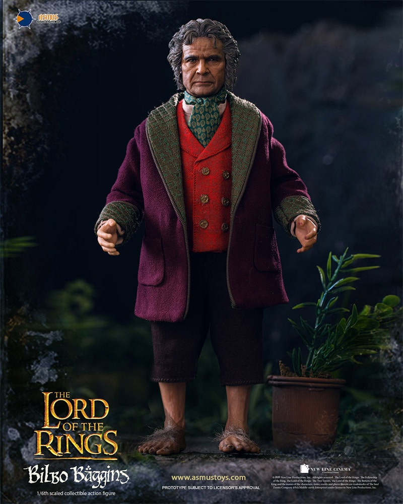 Asmus Toys The Lord Of The Rings Bilbo Baggins 1/6 Action Figure