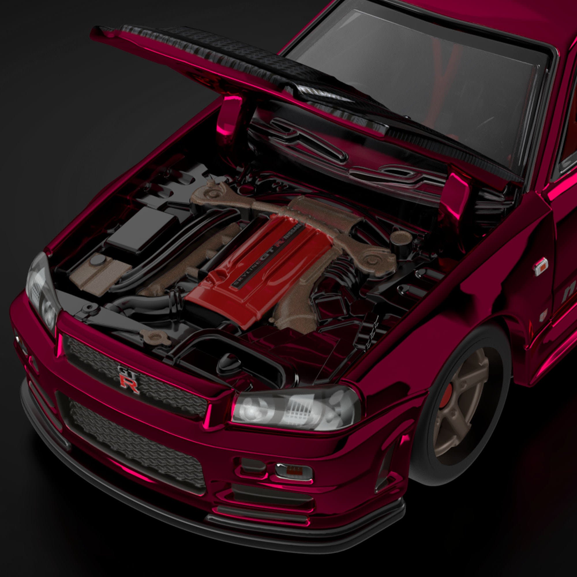 RLC Exclusive Nissan Skyline GT-R (BNR34)