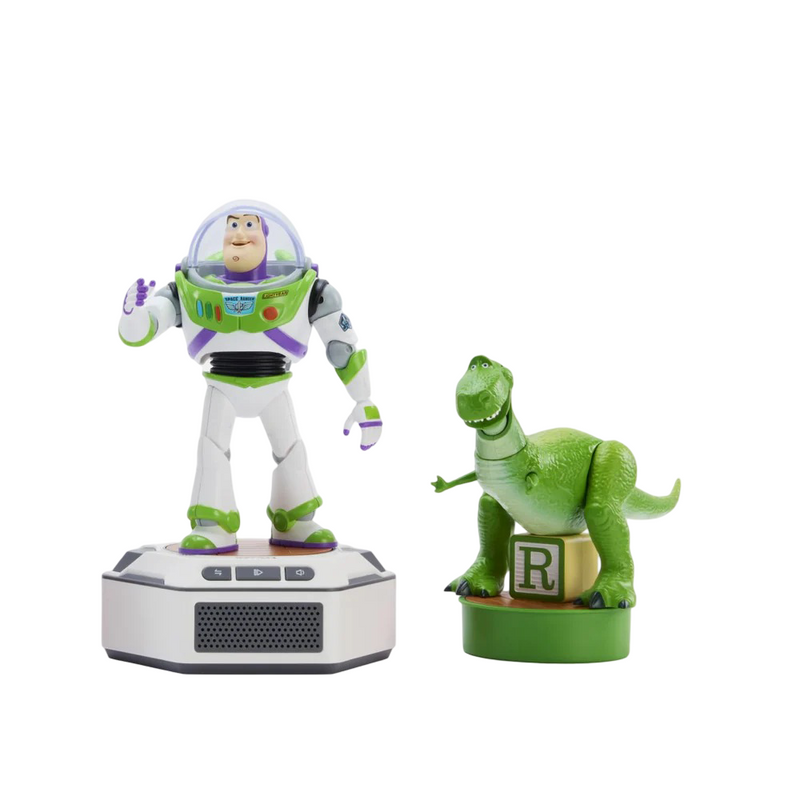 Toy Story Mini Robots Pals Pack Buzz Lightyear and Rex Robots with Bas