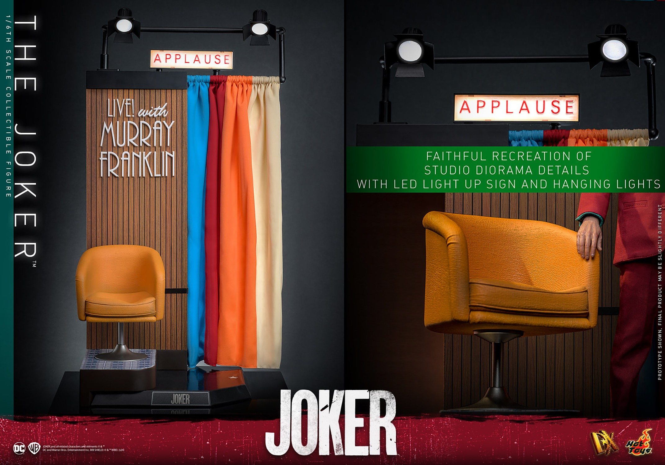 THE JOKER Sixth Scale Figure by Hot Toys