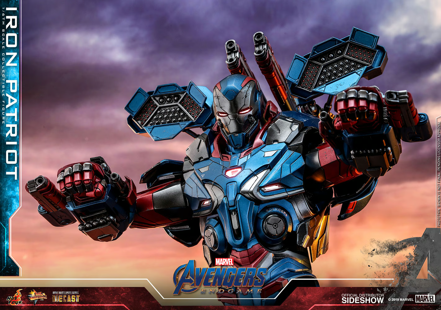 Iron Patriot Sixth Scale Figure By Hot Toys