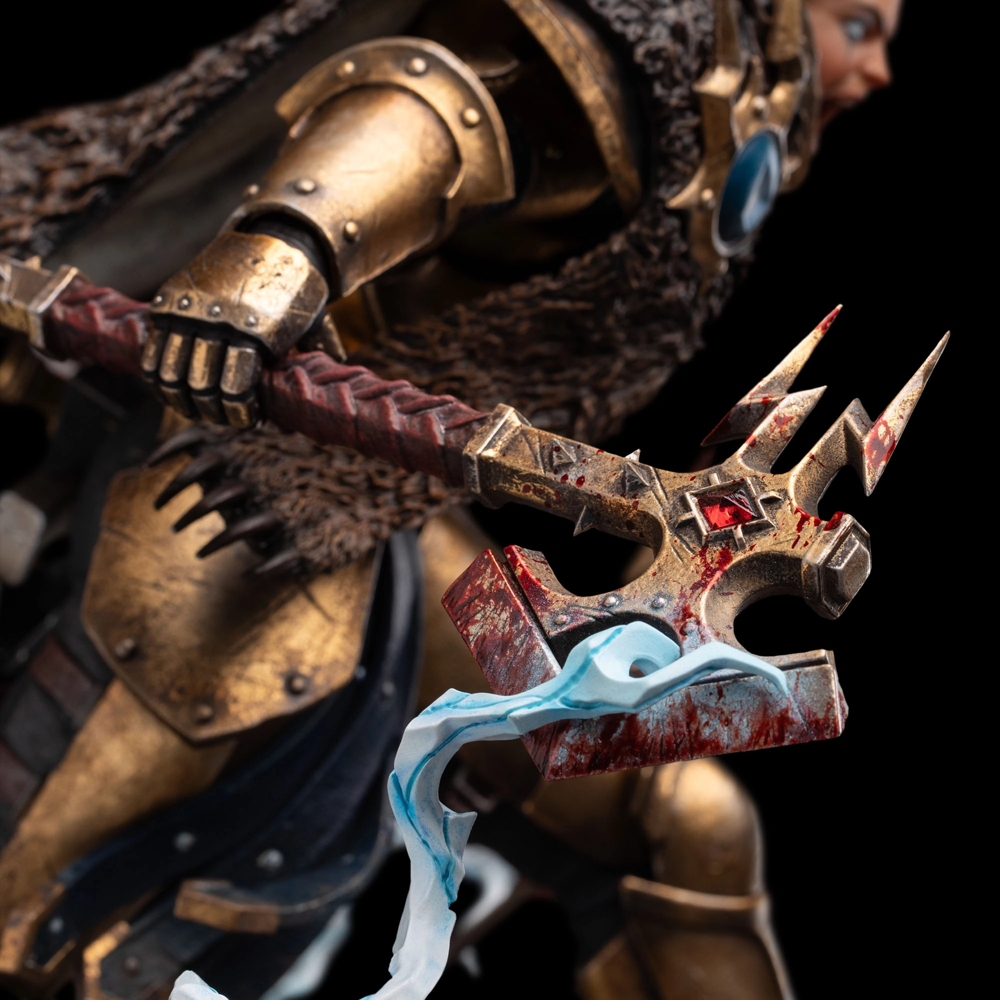 Warhammer Age of Sigmar Neave Blacktalon The God-King's Assassin Statue by Weta