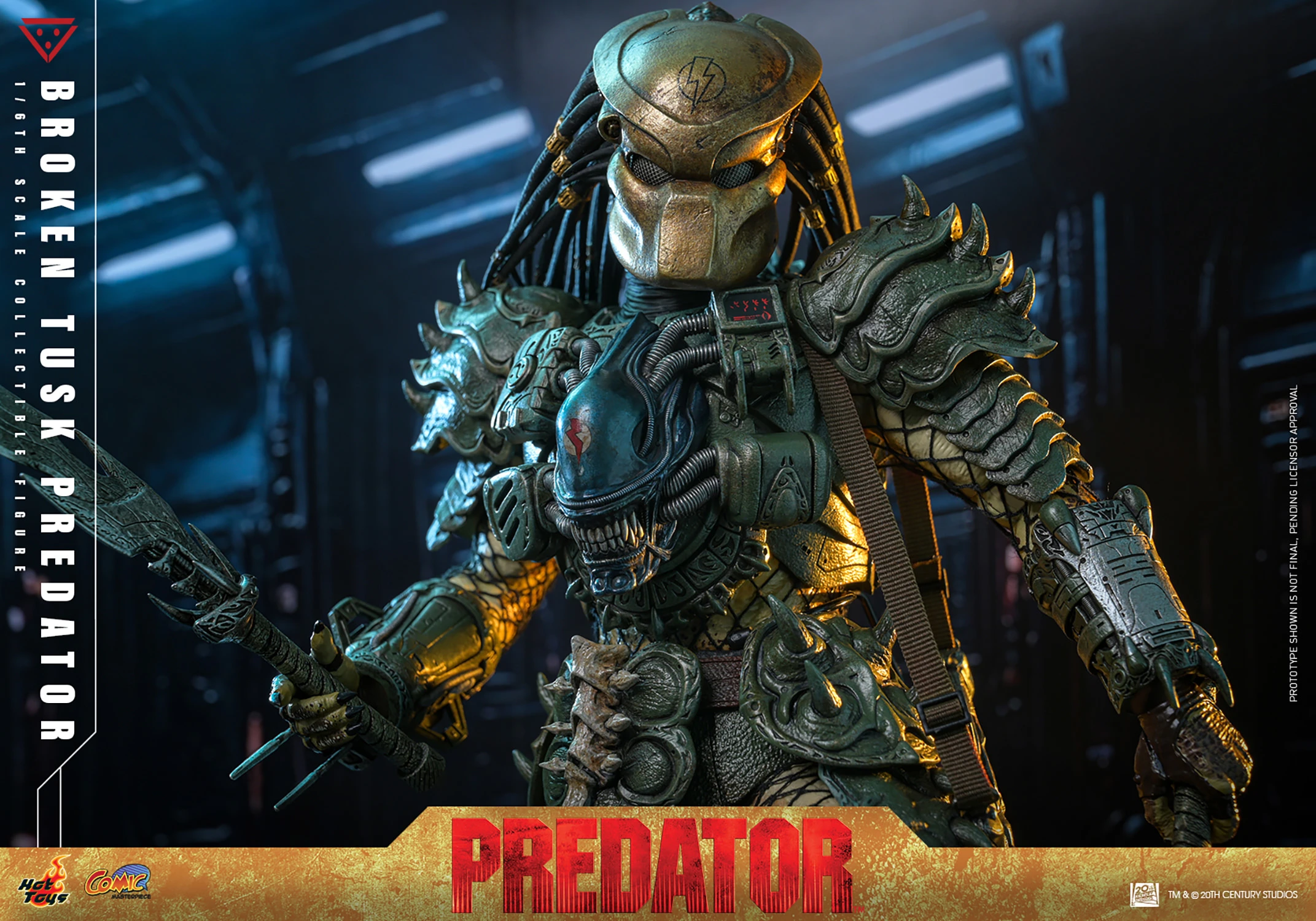 Broken Tusk Predator Sixth Scale Figure by Hot Toys