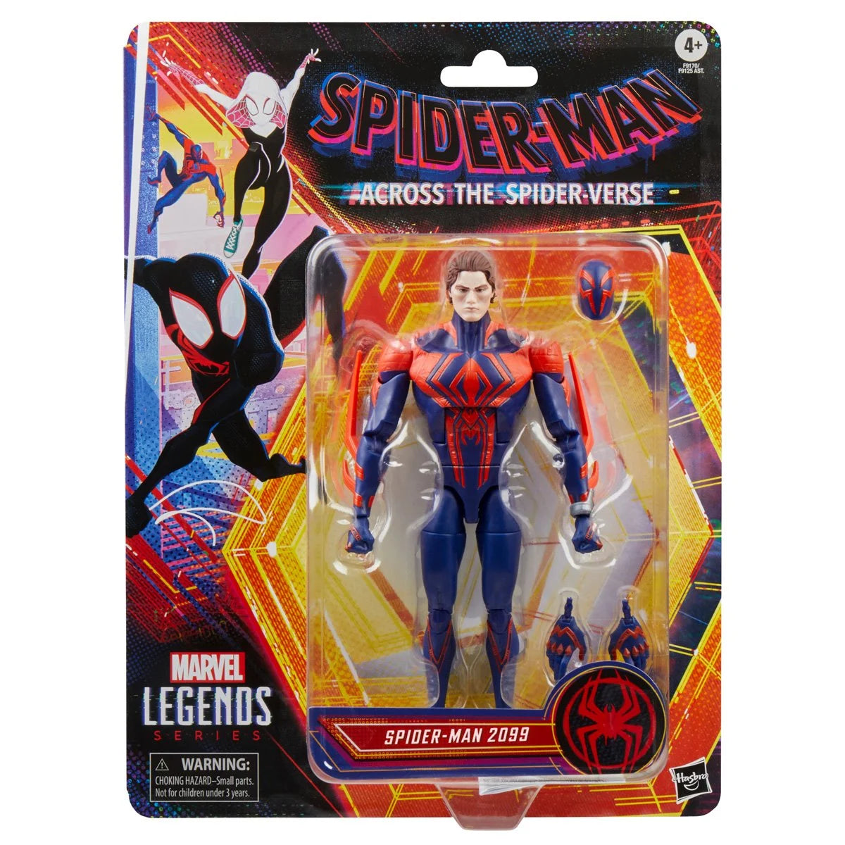 Spider-Man Across The Spider-Verse Marvel Legends Spider-Man 2099 Action Figure