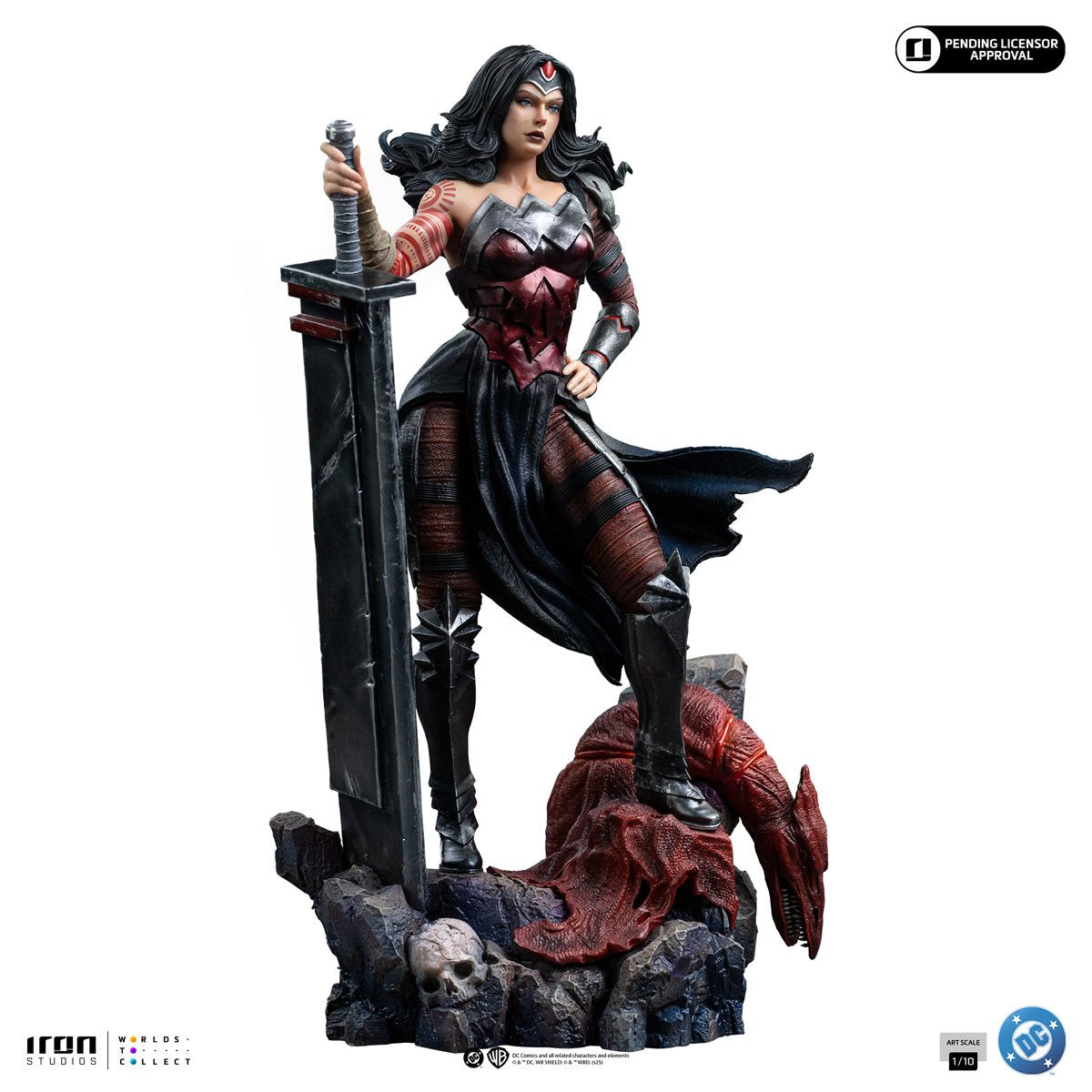 Wonder Woman Absolute - DC Comics Art Scale 1/10 Statue by Iron Studios