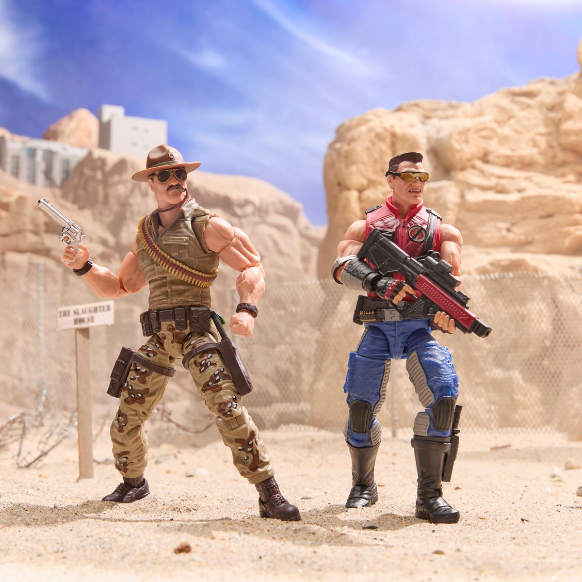 G.I. Joe Classified Series #173 Sgt Slaughter & Felix Mercer Stratton Action Figures 2-Pack