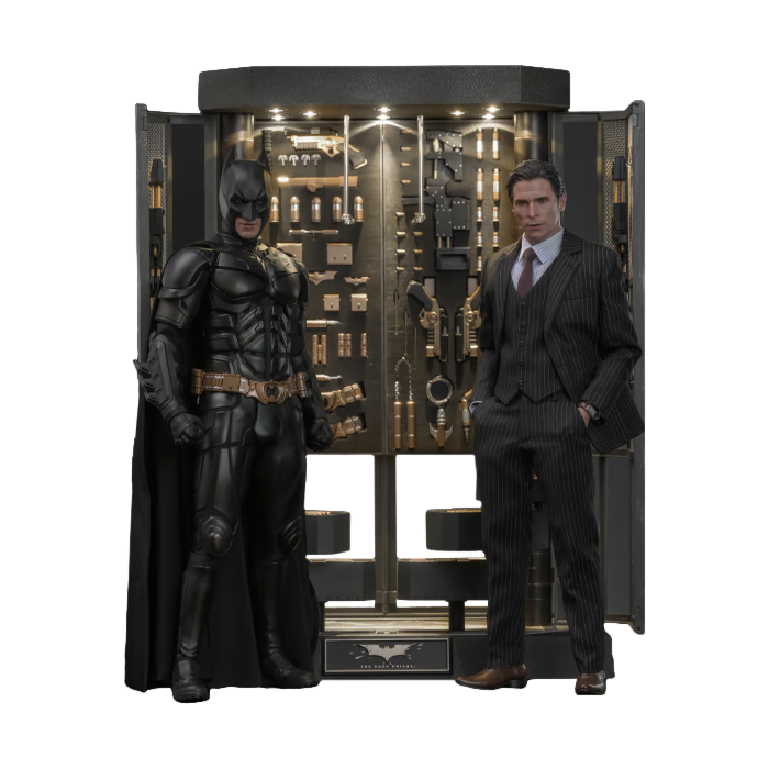 BATMAN ARMORY WITH BRUCE WAYNE (2.0) By Hot Toys