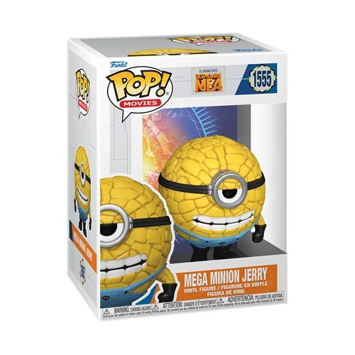 Despicable Me 4 Mega Minion Jerry Funko Pop!