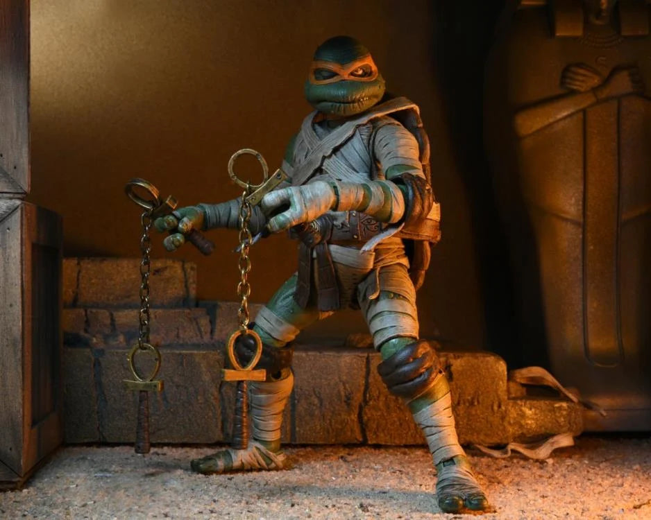 Universal Monsters x TMNT Ultimate Michelangelo as The Mummy