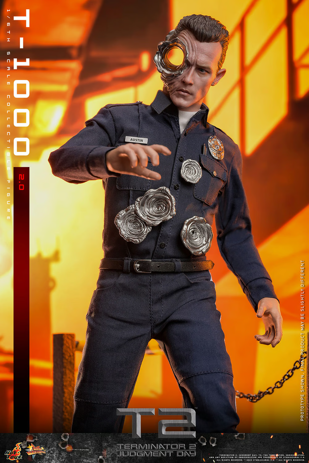 T-1000 (2.0) Sixth Scale Figure by Hot Toys