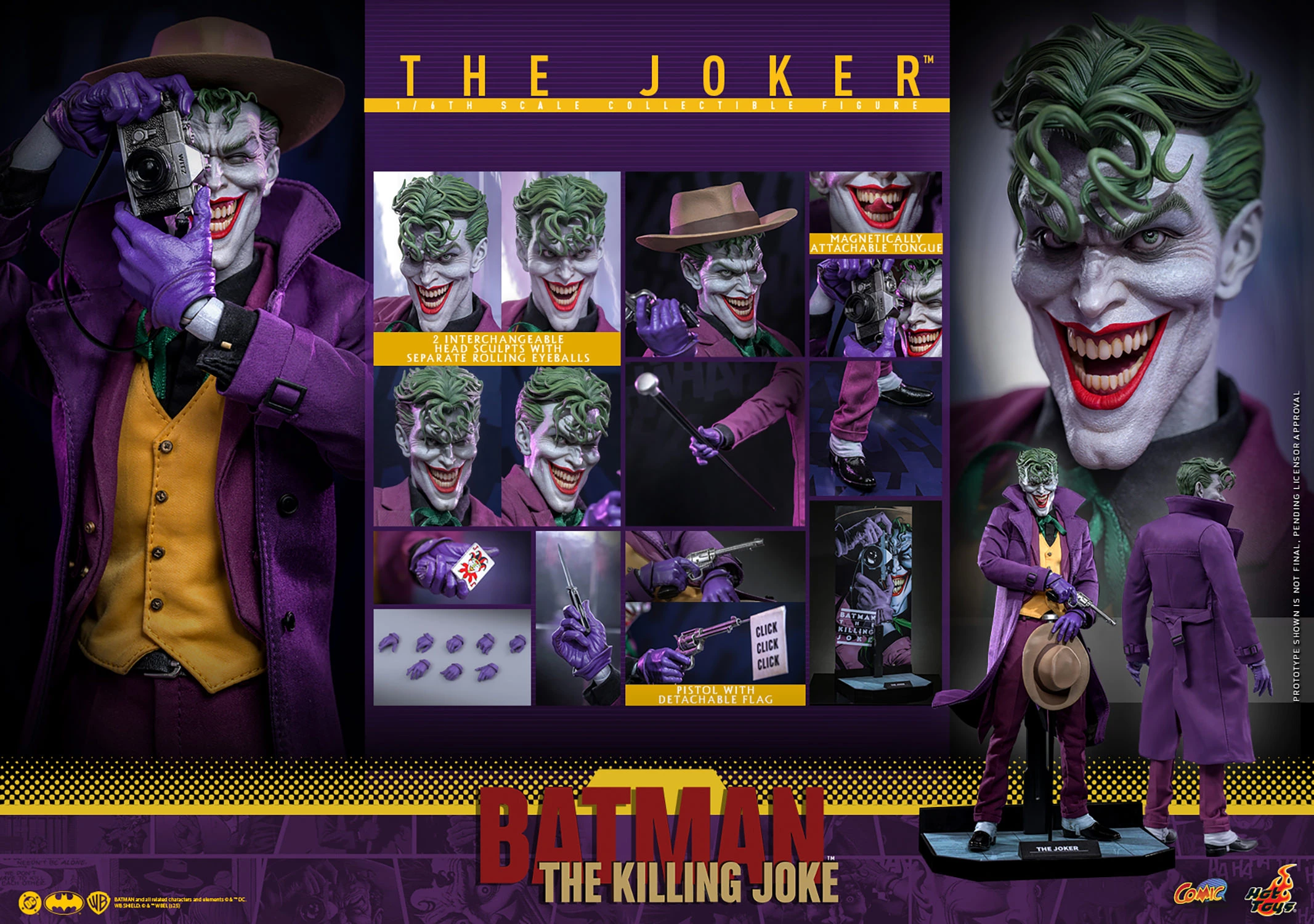 Batman The Killing Joke The Joker by Hot Toys