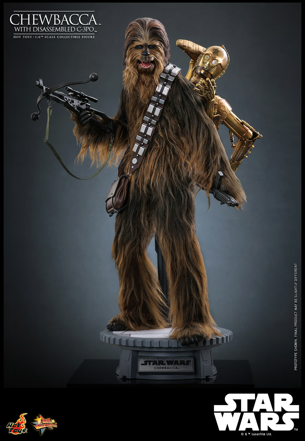 Chewbacca™ with Disassembled C-3PO™ By Hot Toys