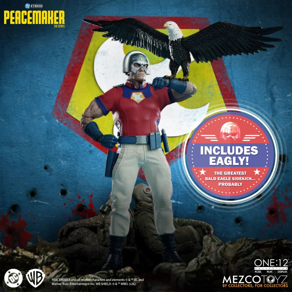 Peacemaker One:12 Collective Action Figure By Mezco Toyz