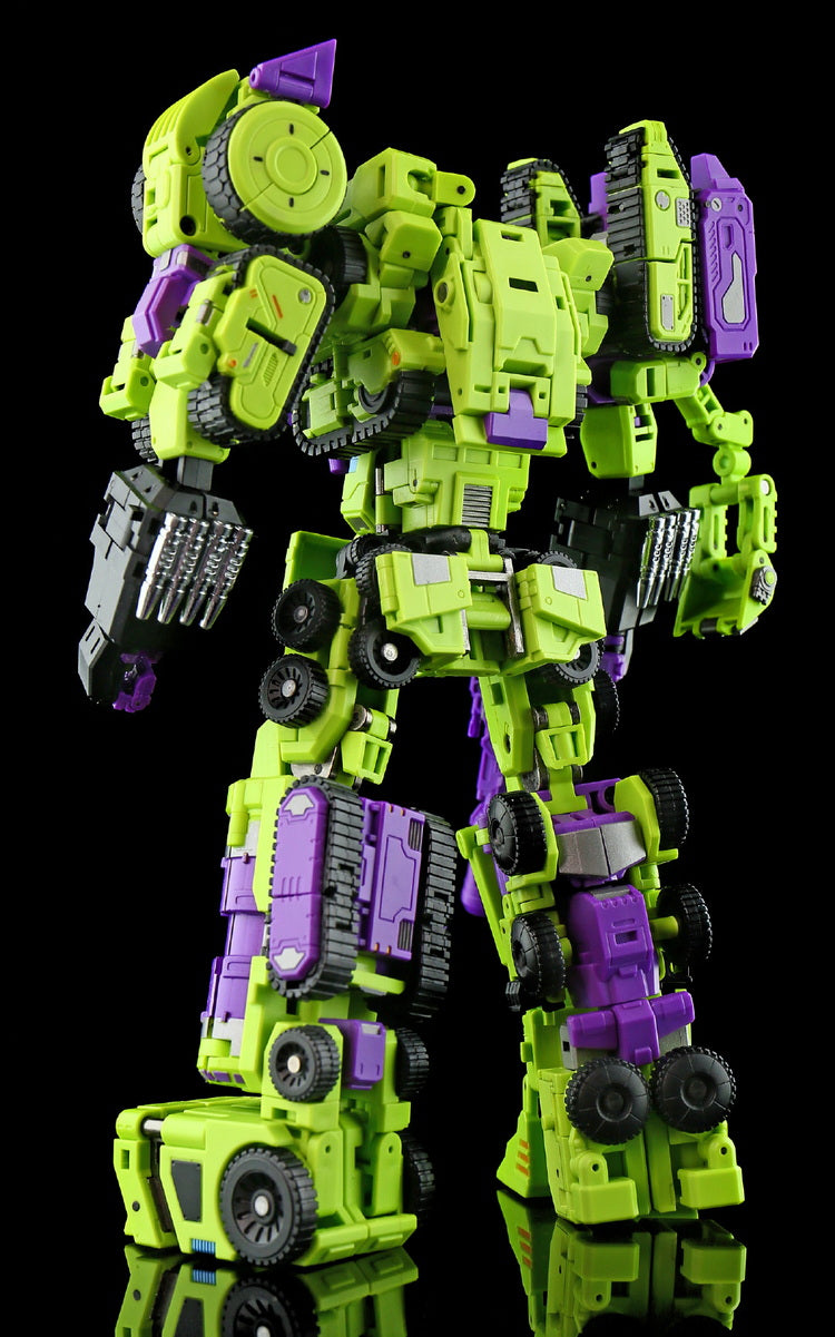 Lucky Cat Micro Cosmos MC-02 Riki-Oh Devastator Whole Set