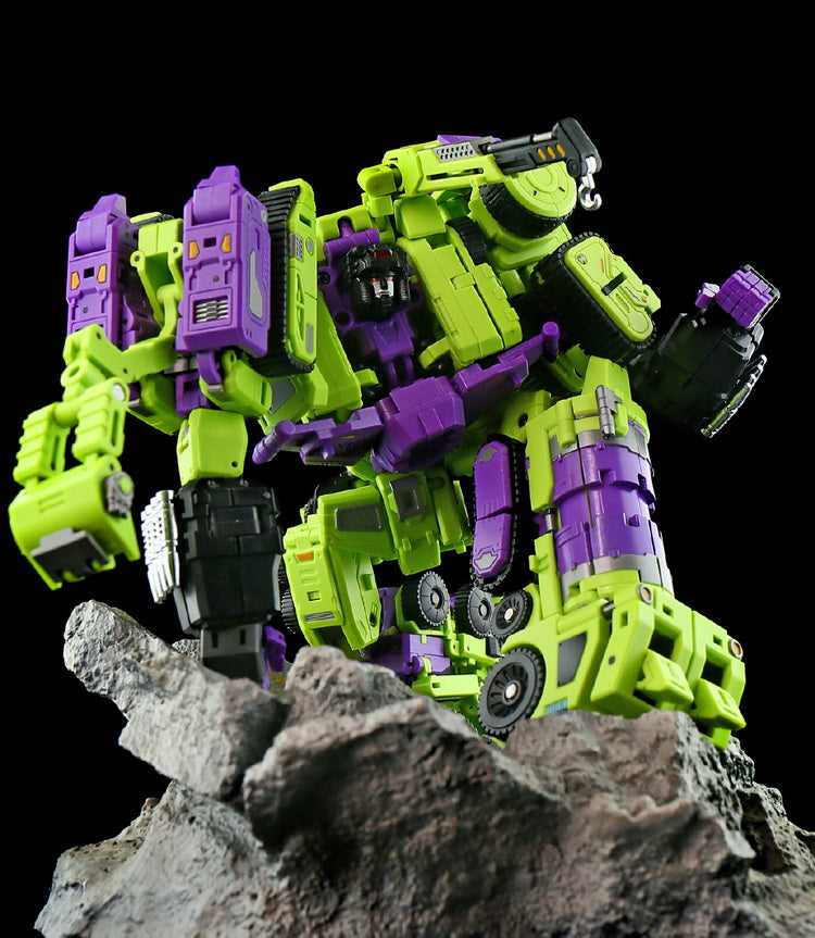 Lucky Cat Micro Cosmos MC-02 Riki-Oh Devastator Whole Set