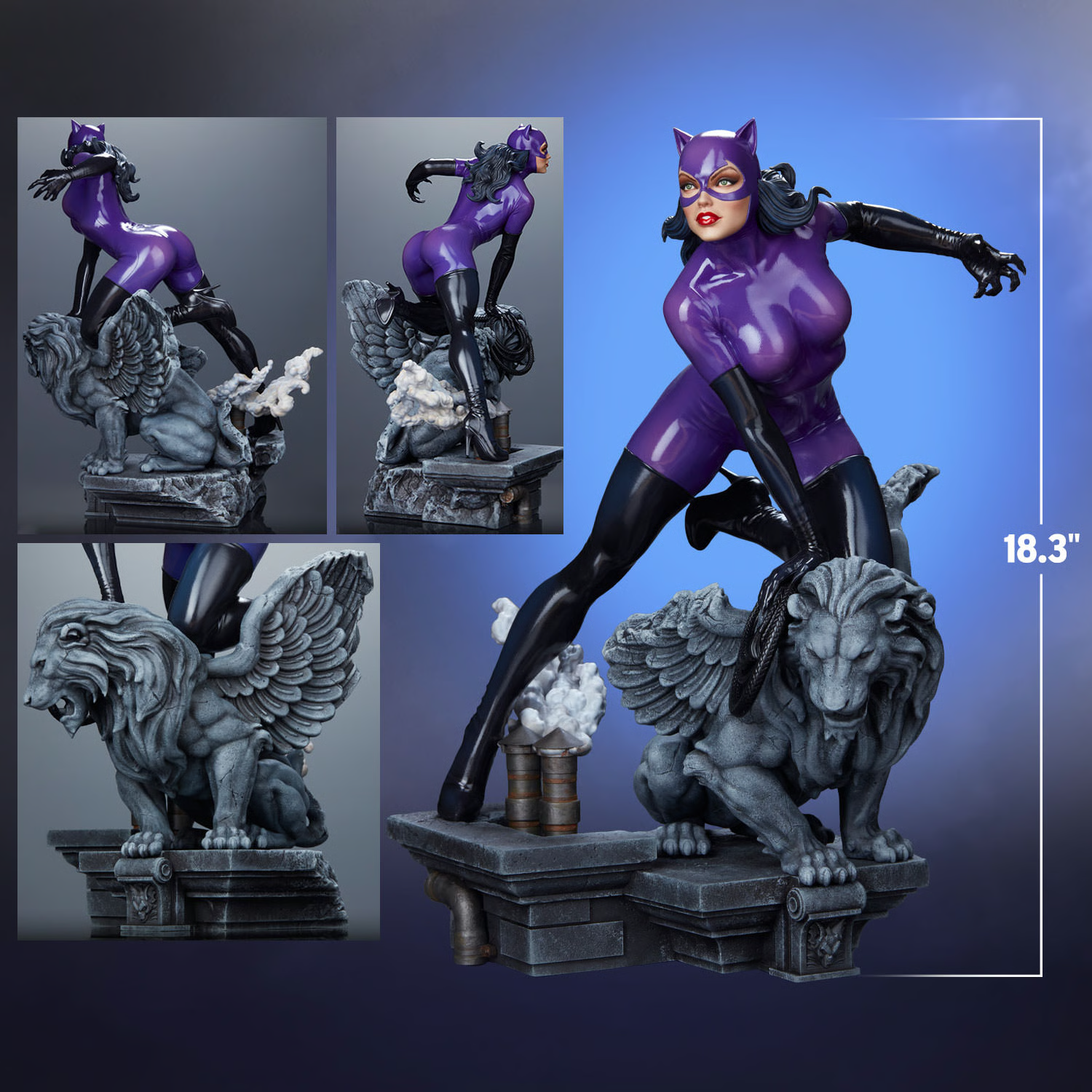 Catwoman (Purple Edition) Quarter Scale Maquette by Tweeterhead