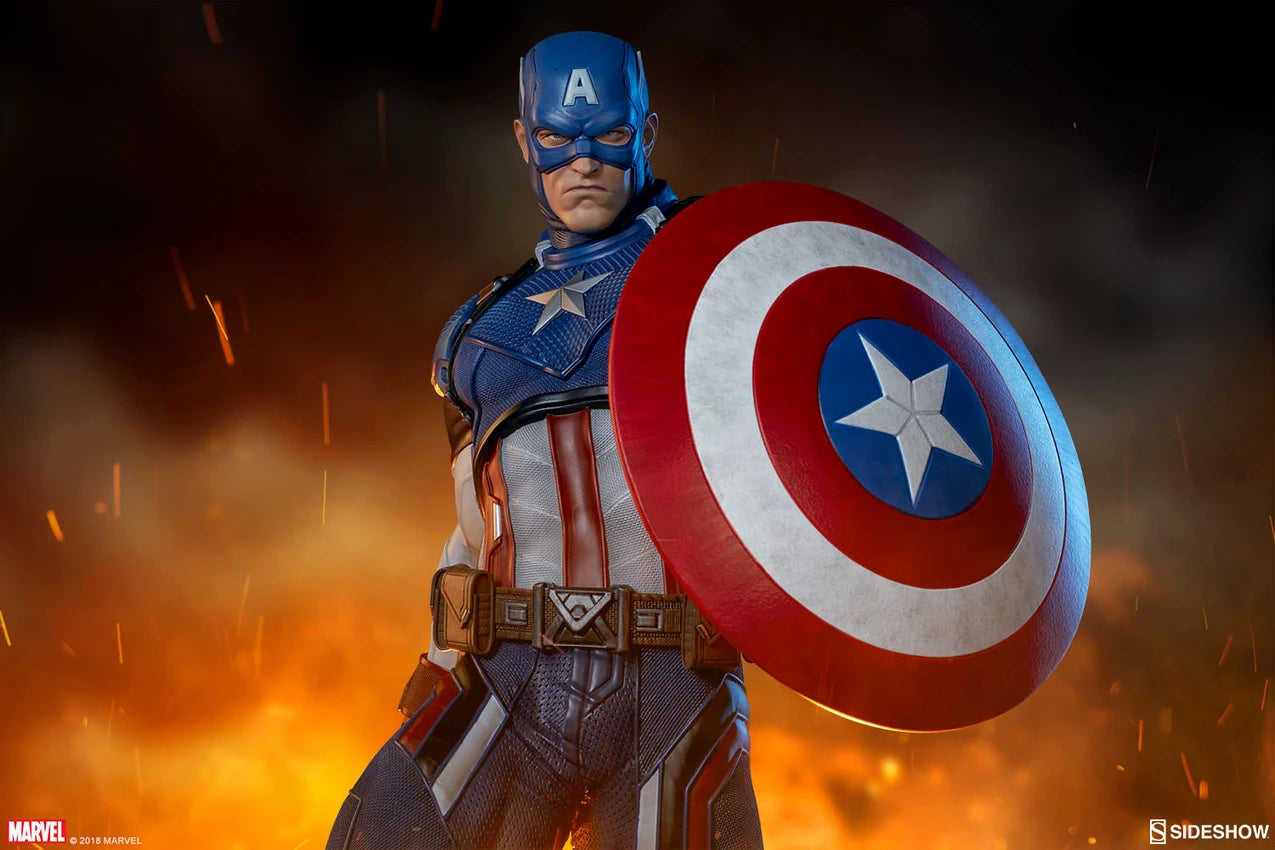 CAPTAIN AMERICA Premium Format Figure by Sideshow Collectibles