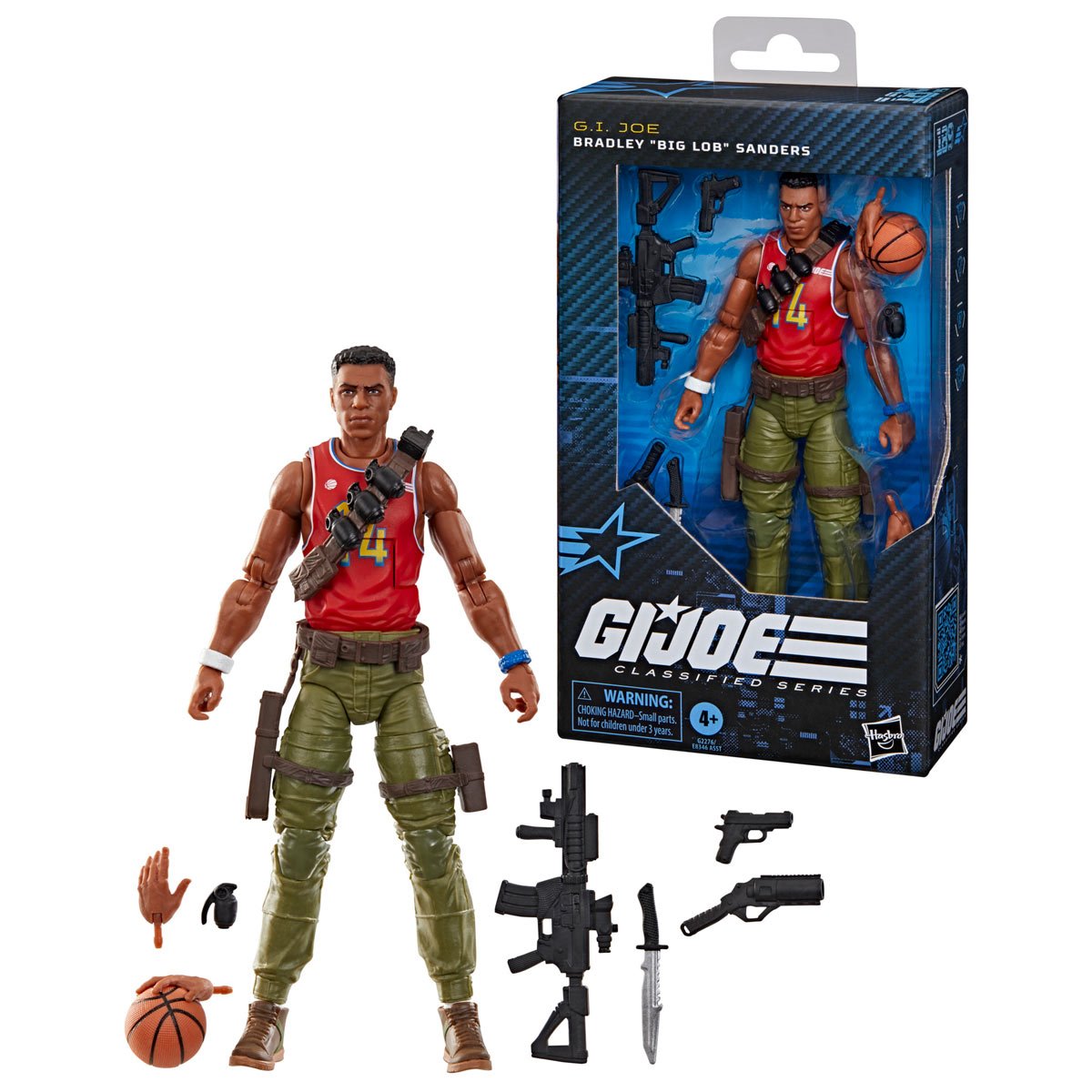 G.I. Joe Classified Series #189 Bradley Big Lob Sanders Action Figure