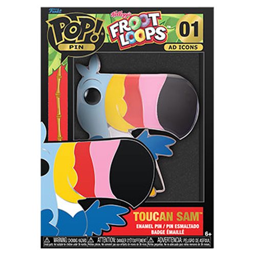 Fruit Loops Toucan Sam Enamel Pin By Funko Pop! Pin