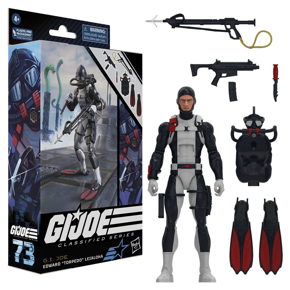 G.I. Joe Classified Edward Torpedo Leiaioha Action Figure