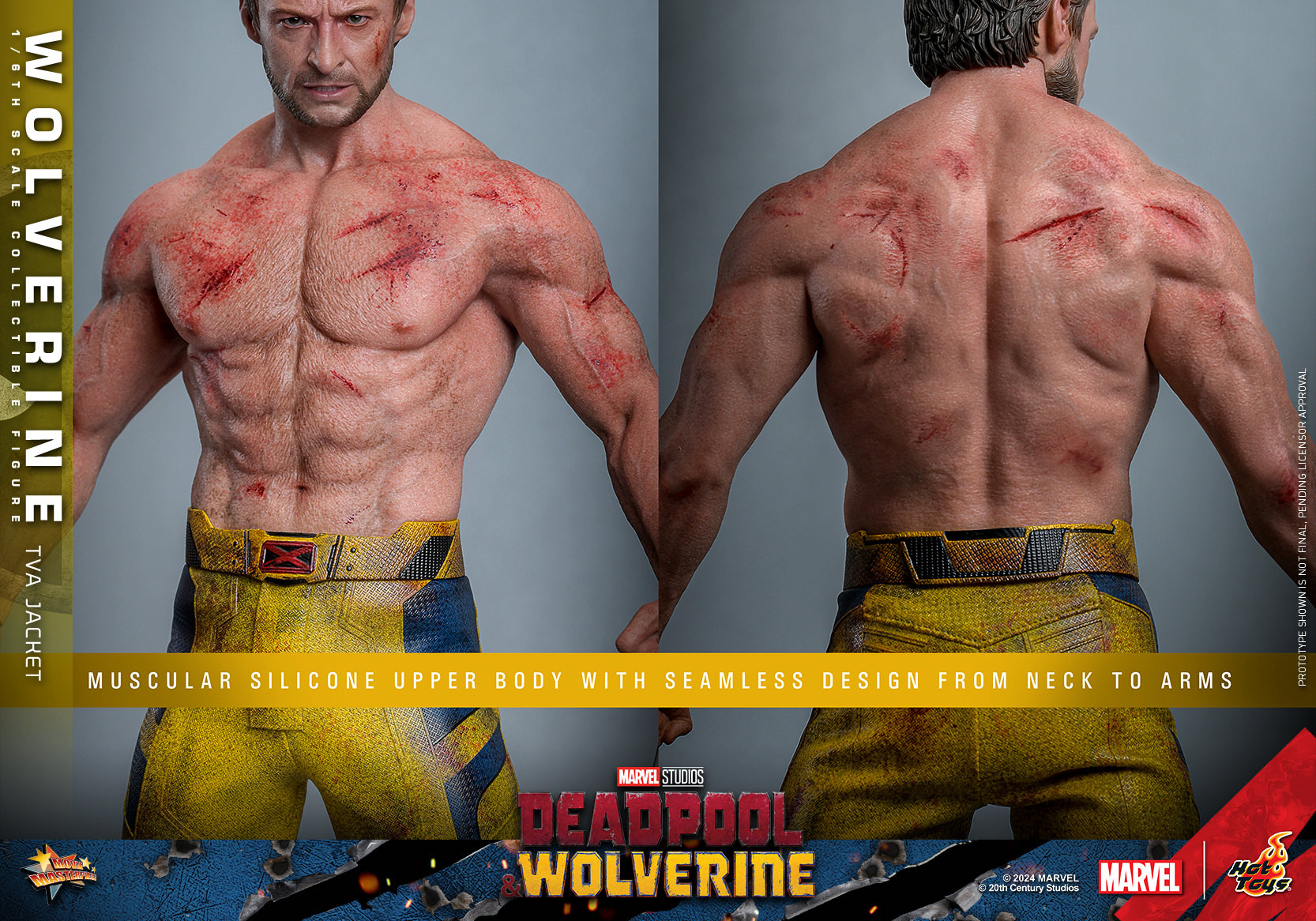 WOLVERINE (TVA JACKET VERSION) Sixth Scale Figure by Hot Toys