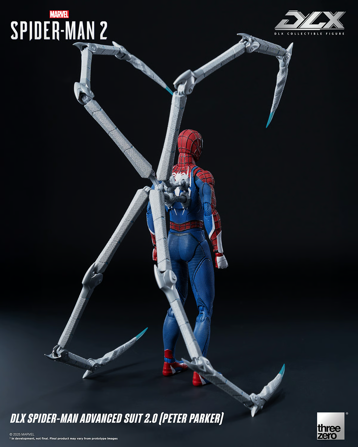 Spider-Man Advanced Suit 2.0 (Peter Parker) DLX Figure by Threezero