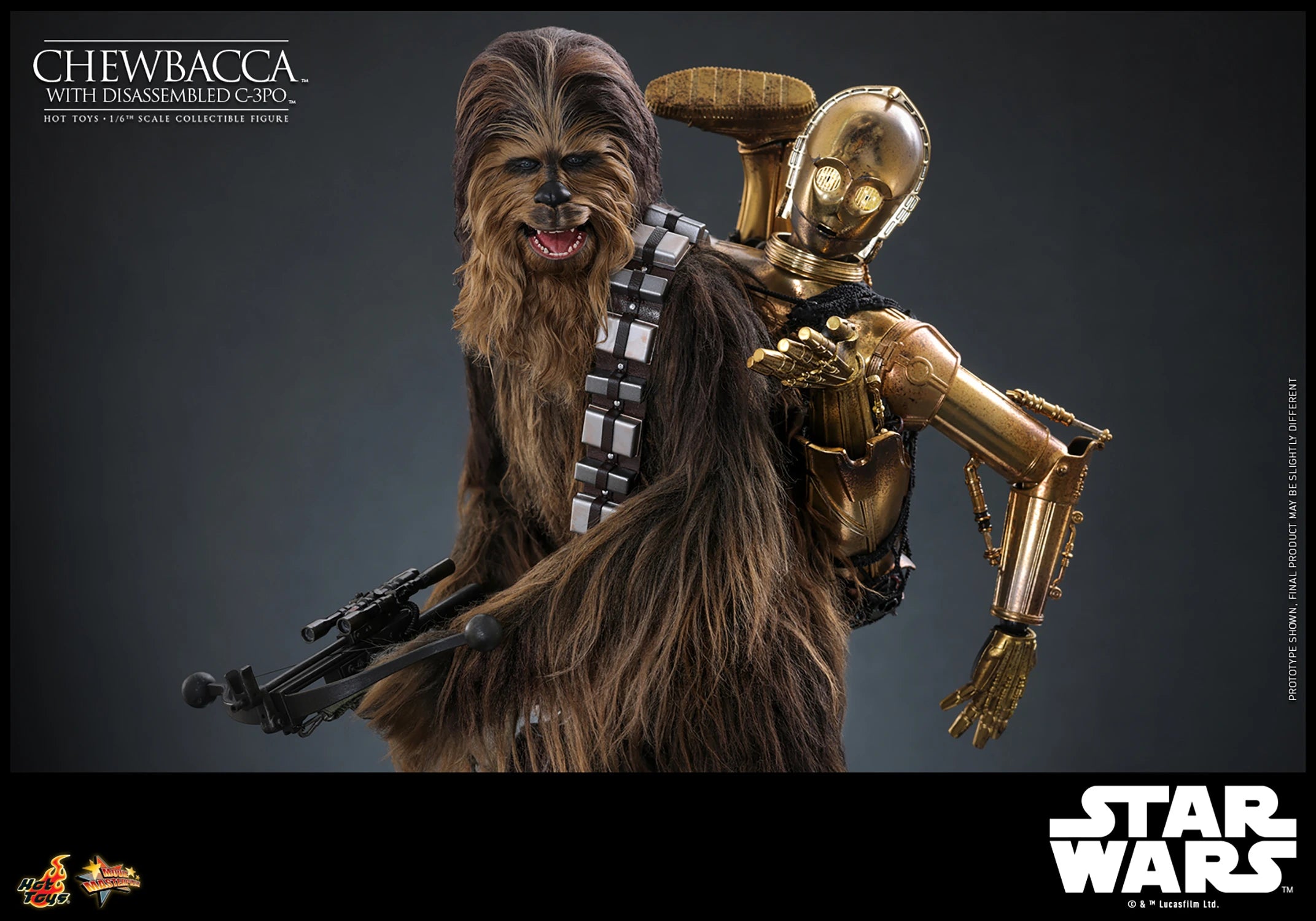 Chewbacca™ with Disassembled C-3PO™ By Hot Toys