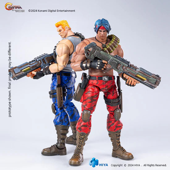 Contra: Operation Galuga Lance Bean Exquisite Basic 1:12 Action Figure