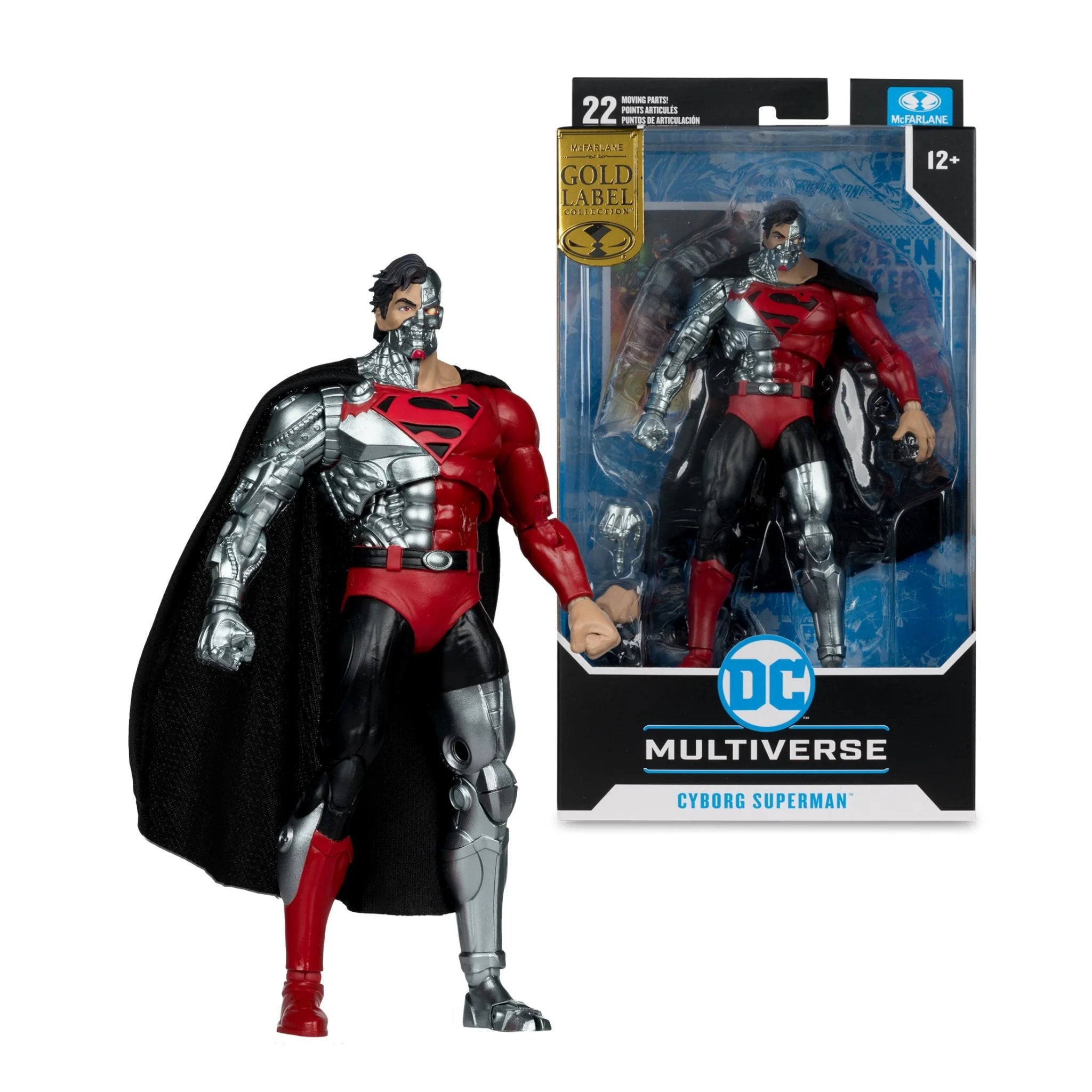 Cyborg Superman (Revenge of the Green Lanterns) GOLD Edition By McFarlane