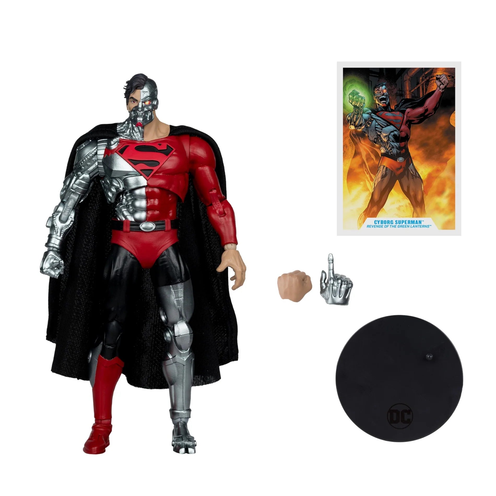 Cyborg Superman (Revenge of the Green Lanterns) GOLD Edition By McFarlane