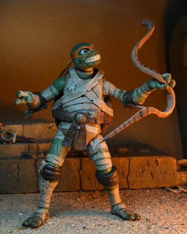 Universal Monsters x TMNT Ultimate Michelangelo as The Mummy