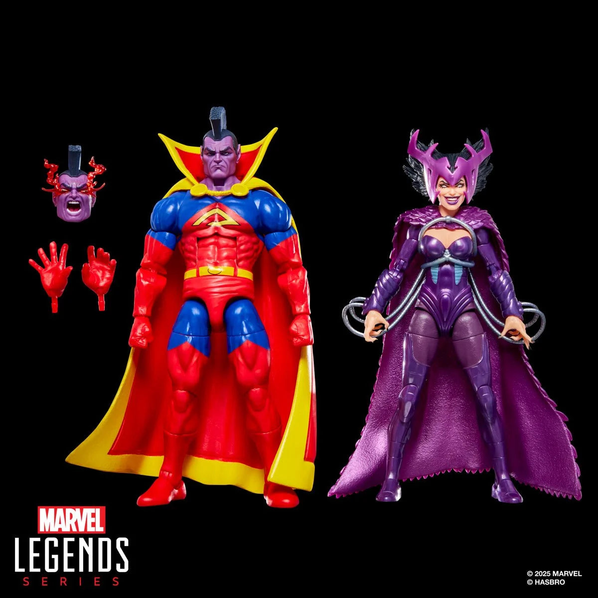 X-Men Marvel Legends Series Deathbird & Marvel’s Gladiator Action Figures