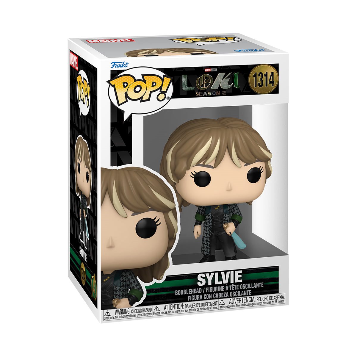 Loki Season 2 Sylvie Vinyl Figure  By Funko Pop!