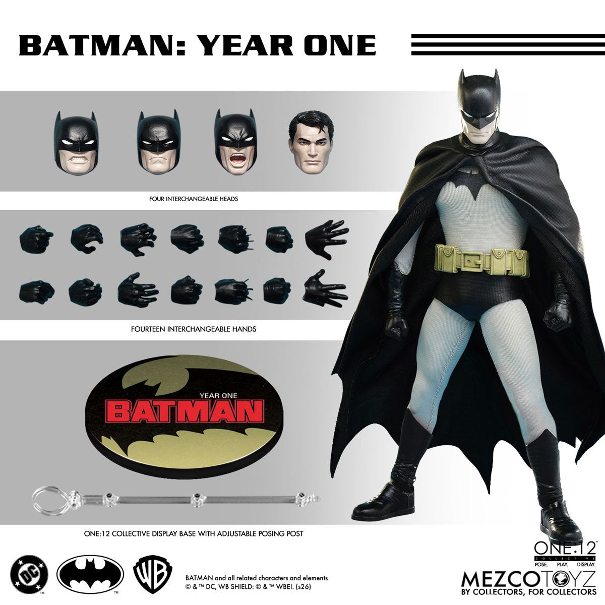 Batman Year One One:12 Collective Action Figure by Mezco